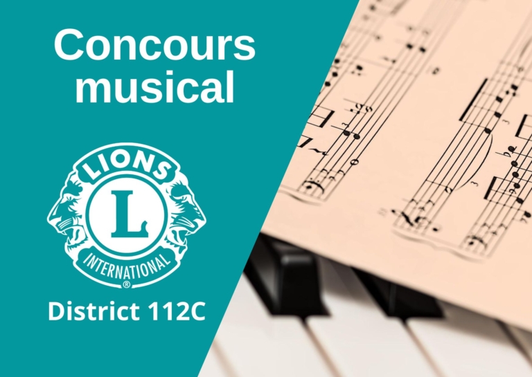 Concours Musical Lions