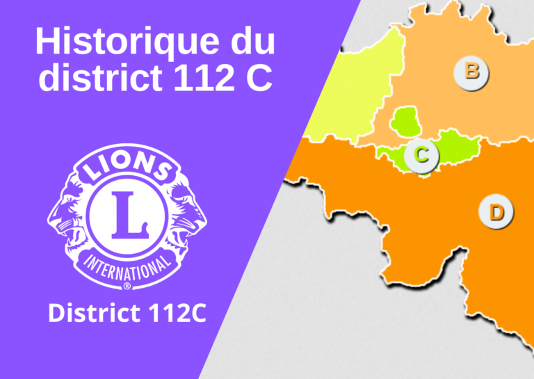 Historique du District 112C