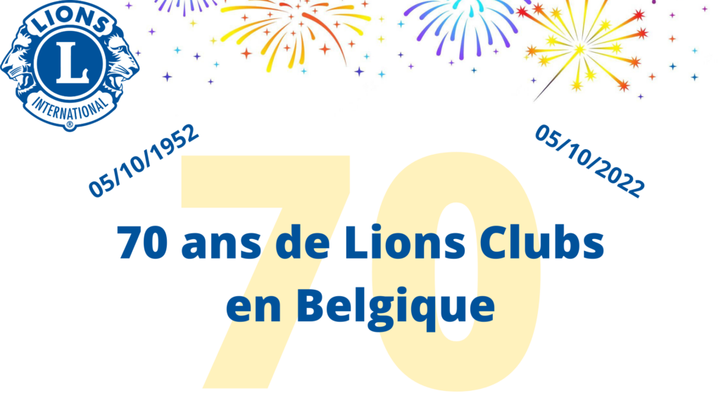 70 ans lions belgique