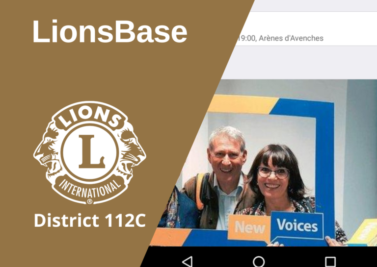 Registreer de nieuwe commissie in LionsBase
