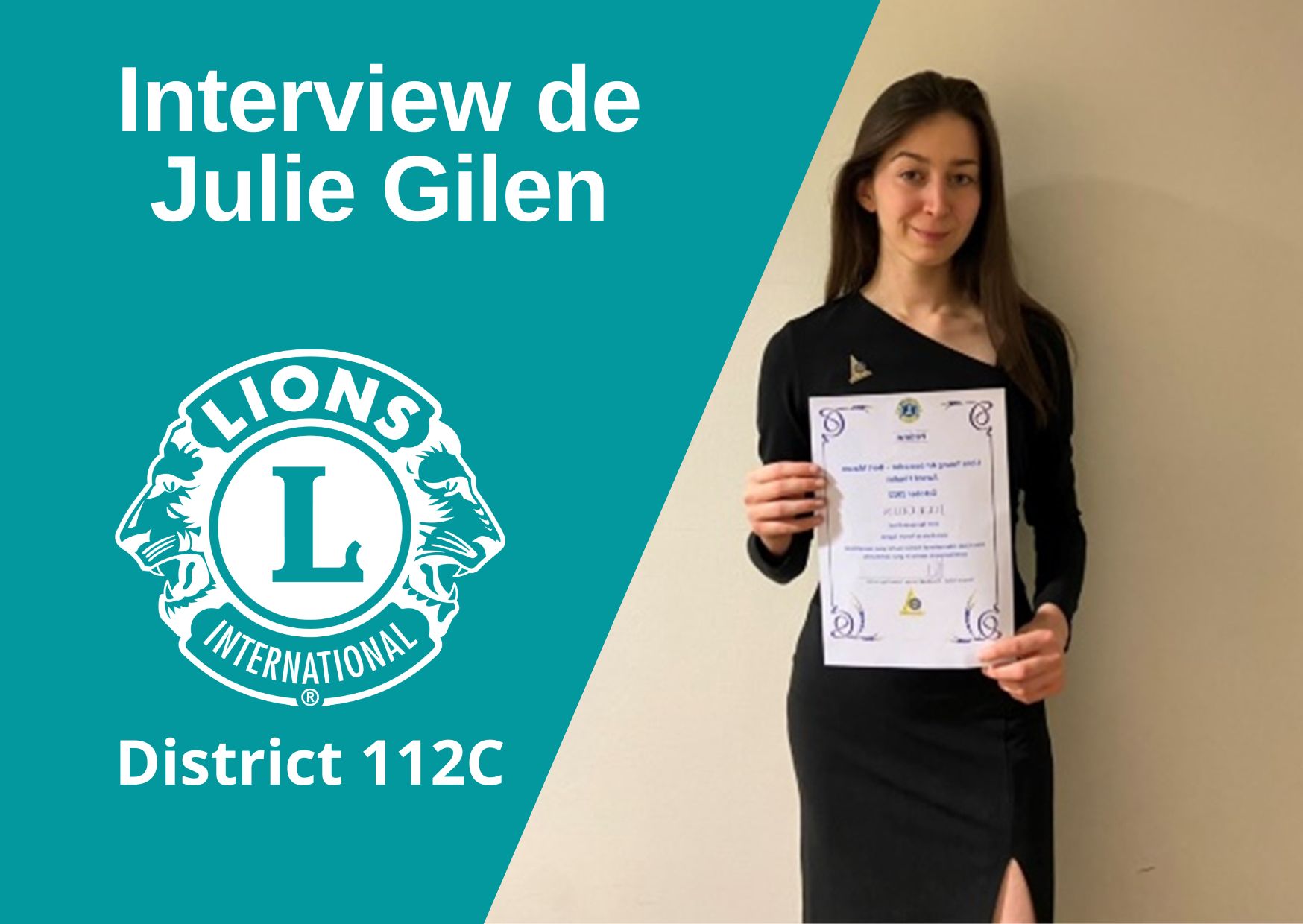Interview de Julie Gilen